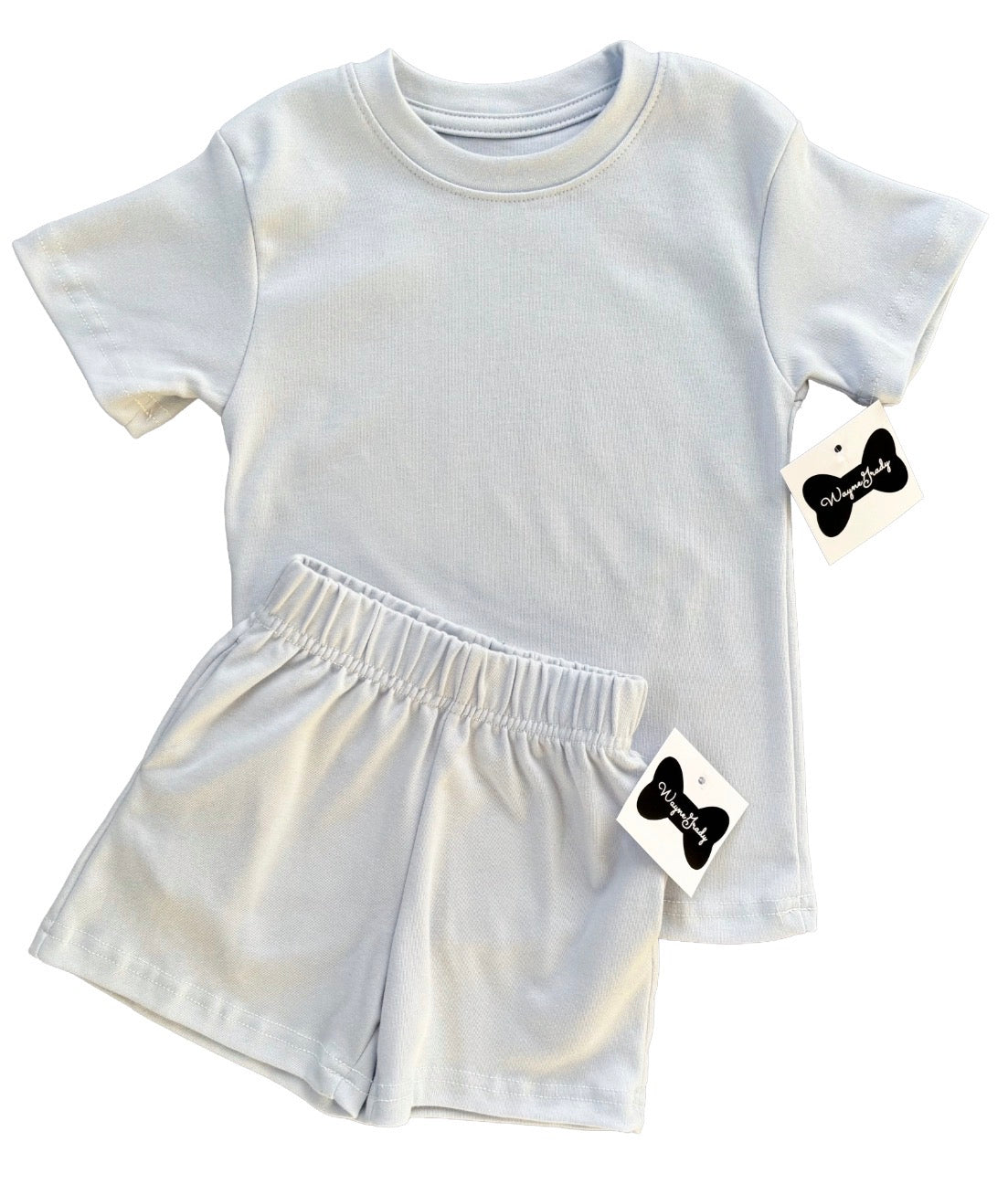 Wayne Grady light blue Short Set