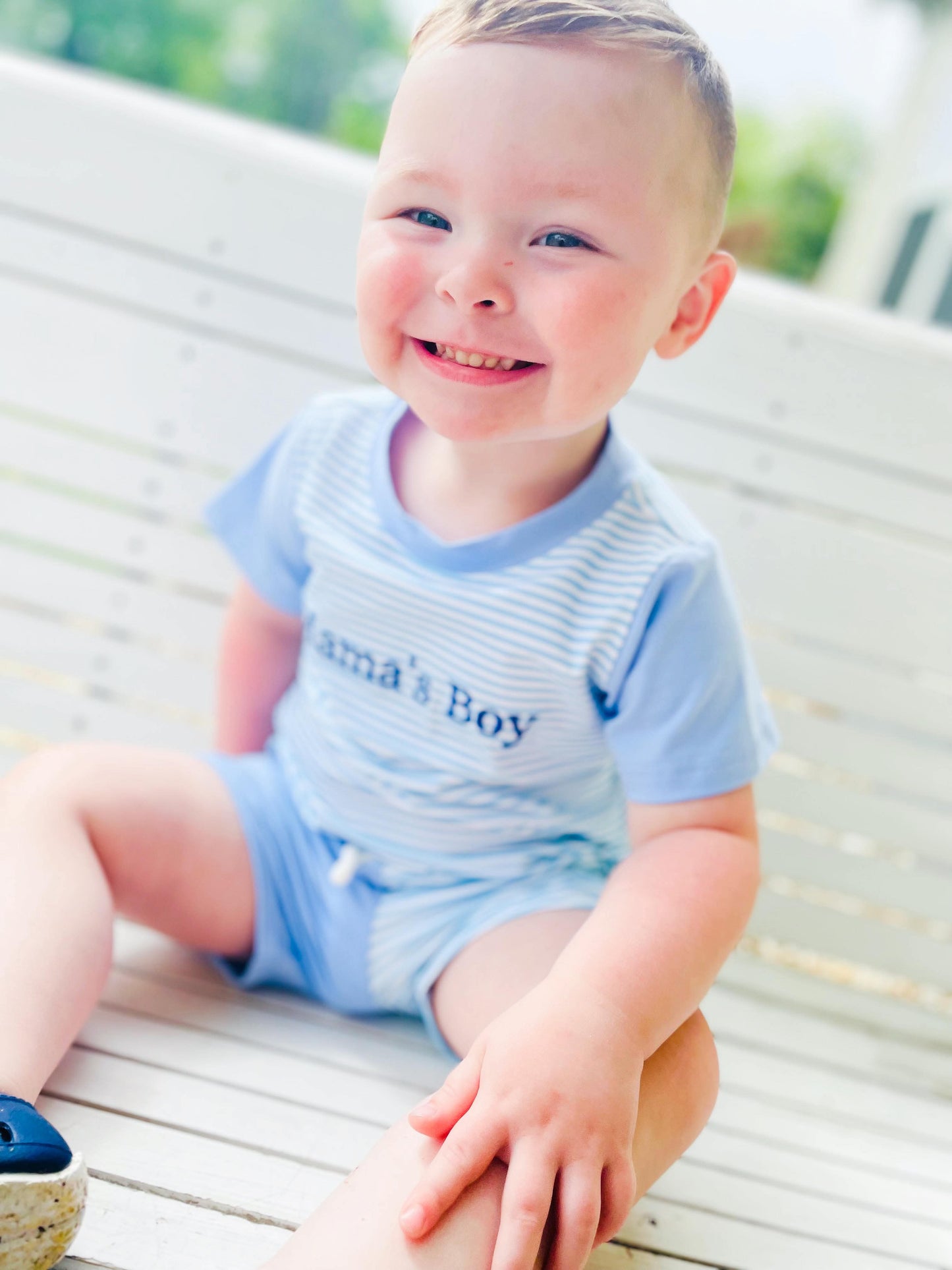 Mama's Boy Short Set