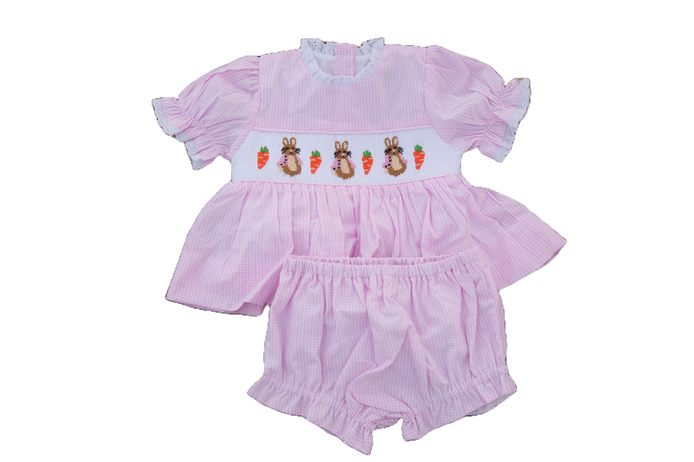 Smocked Girl Peter Rabbit