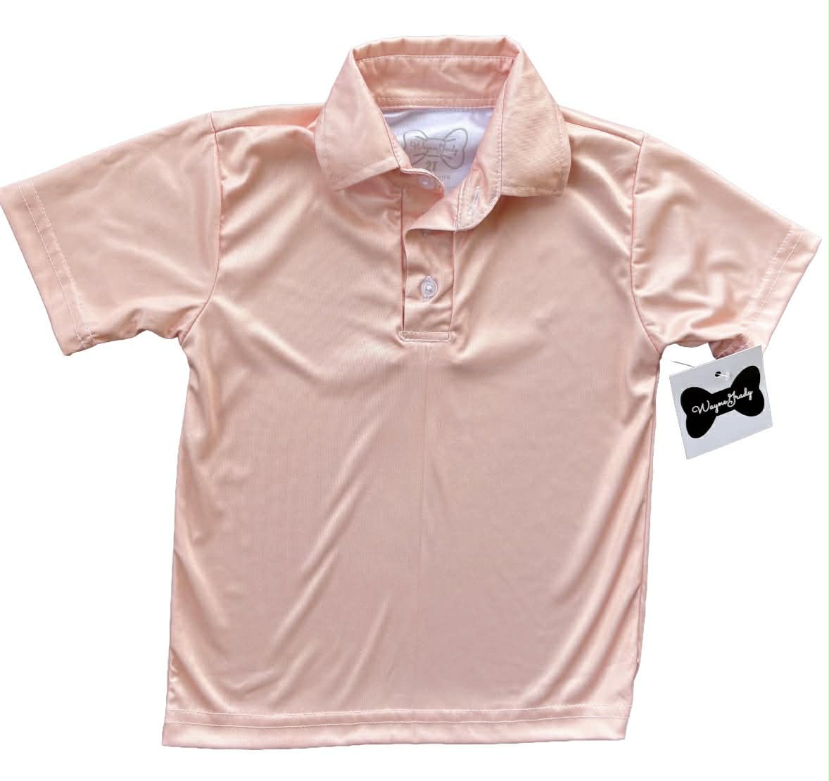 Peach Performance Polo
