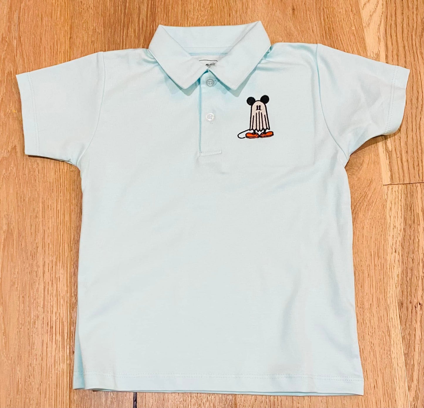 Aqua Green Polo - Plain
