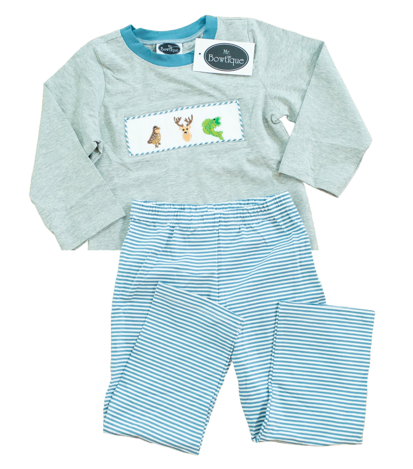Smocked Hunting Pant Set