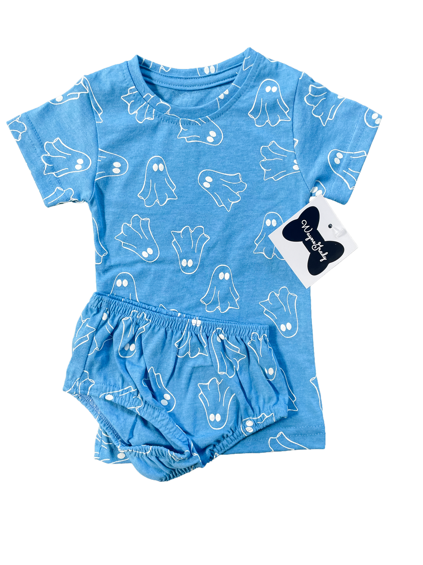 WayneGrady Ghost Pink or Blue Diaper Cover
