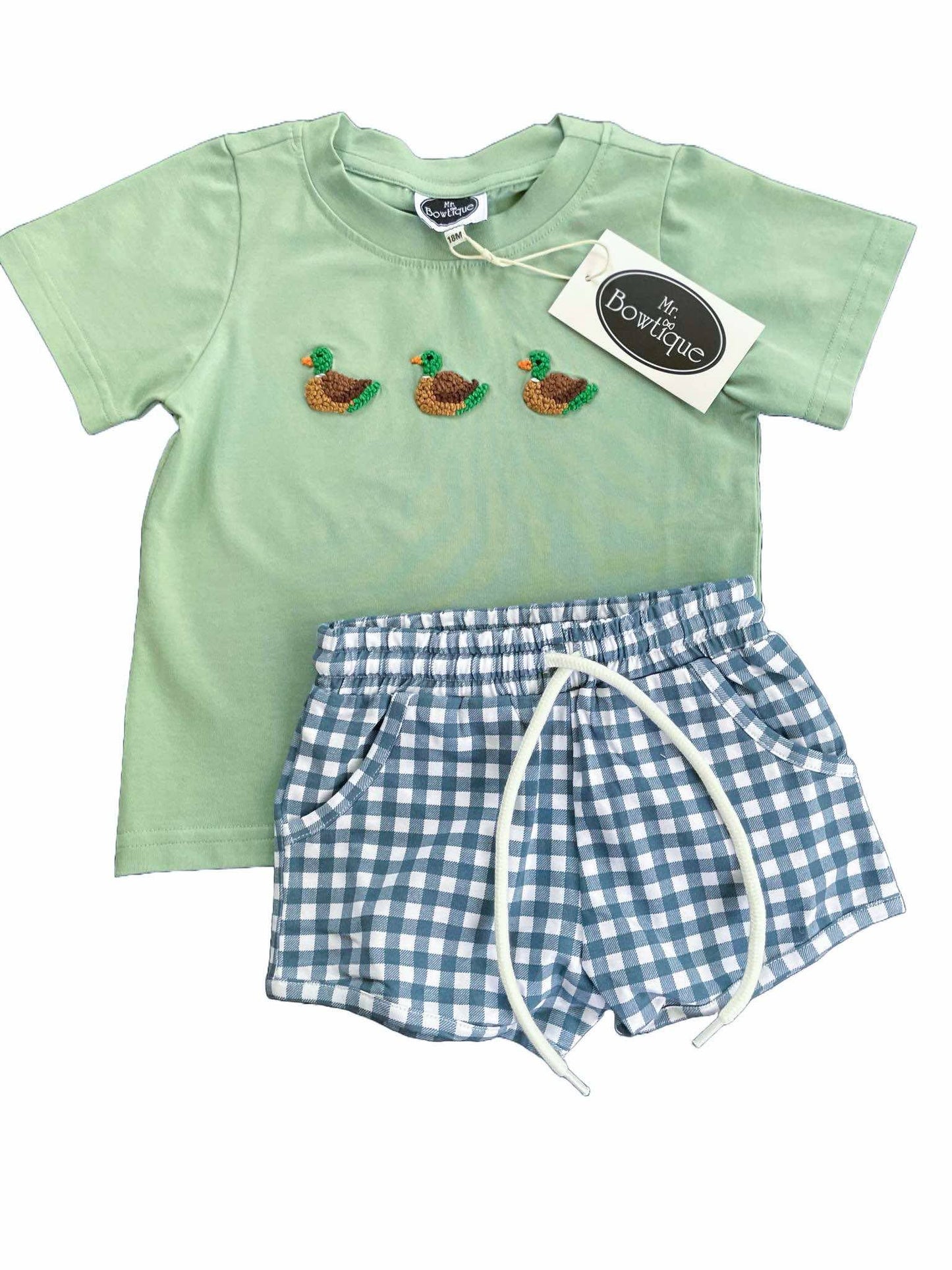 French Knot Duck Set