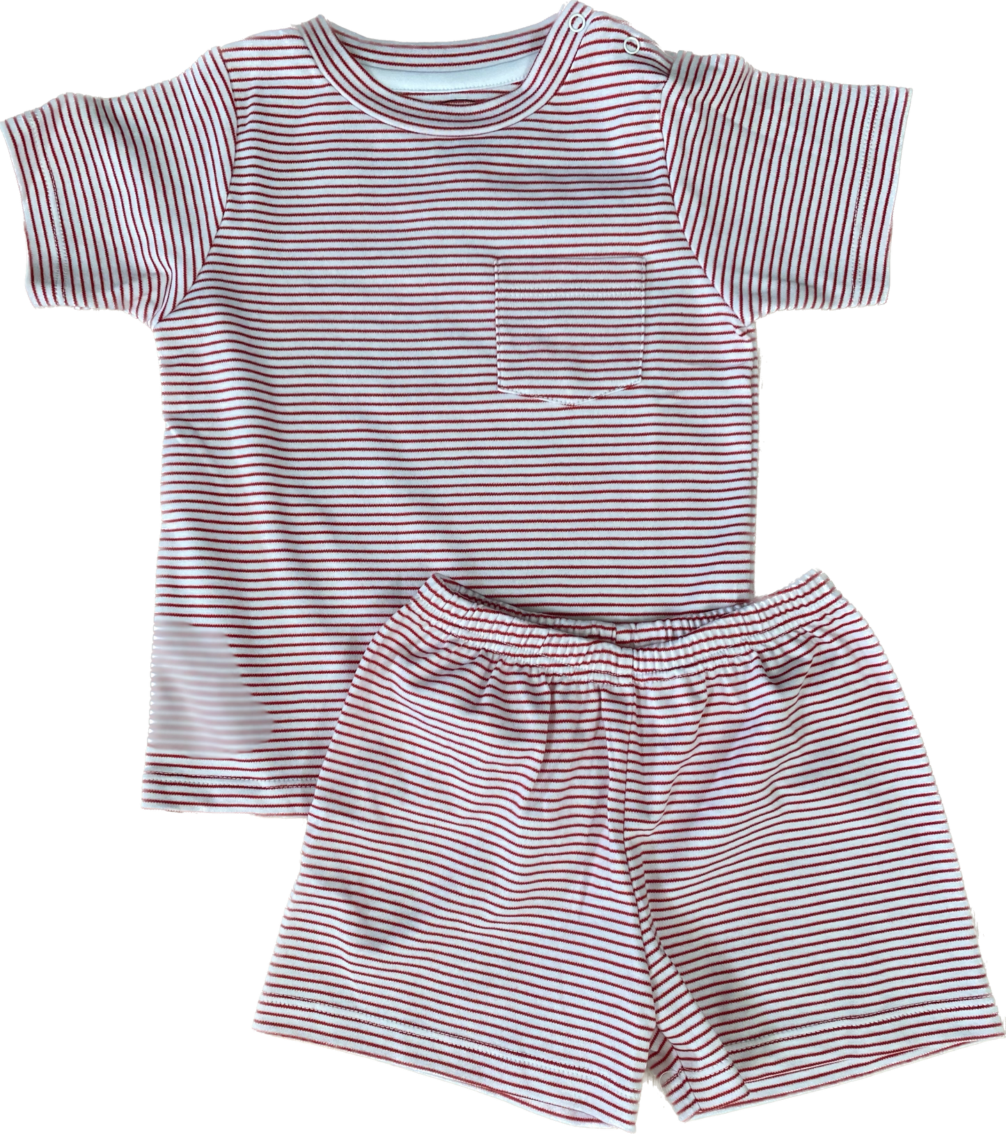 Red and White Striped Basic Set