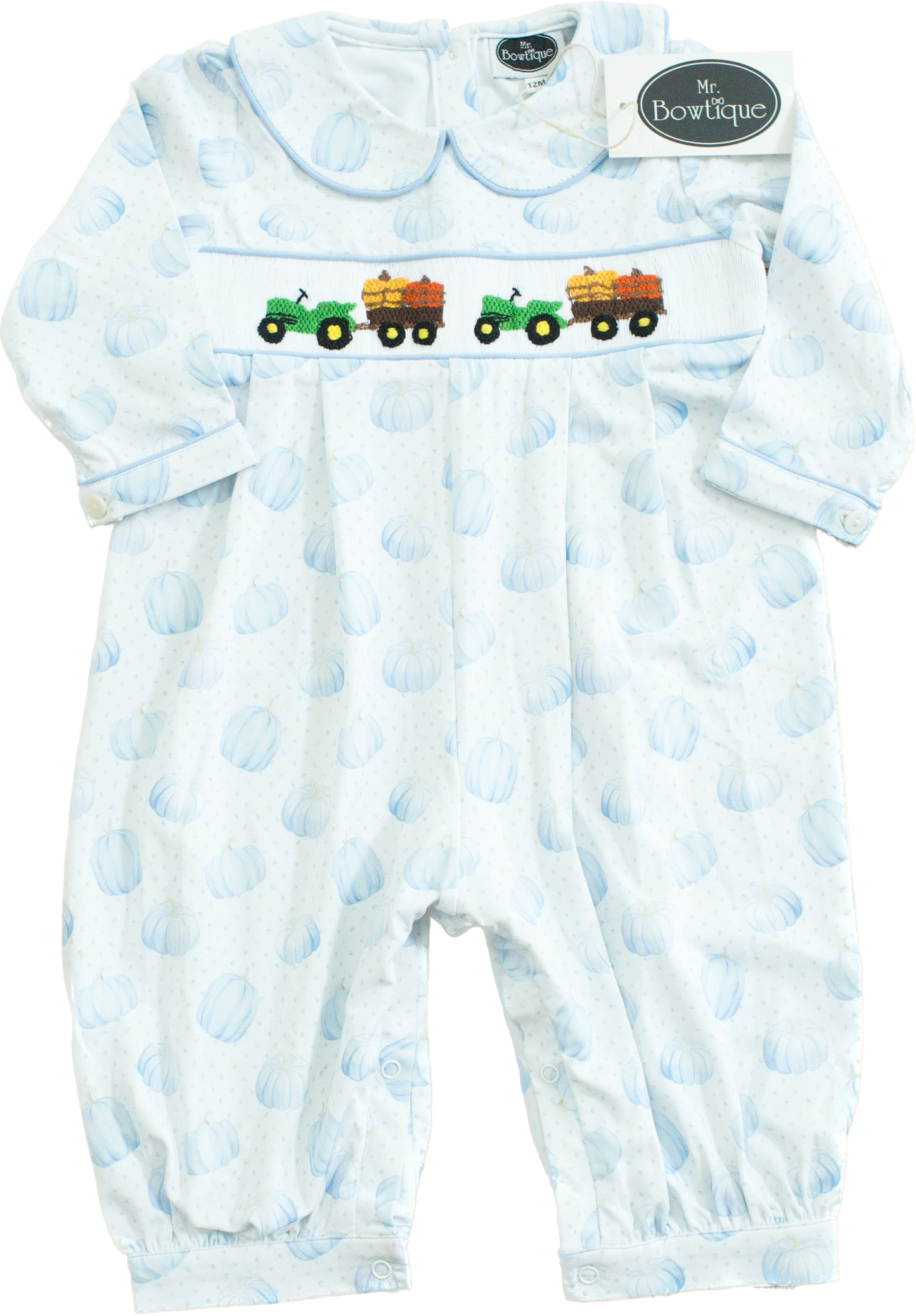 Boy Pumpkin Romper