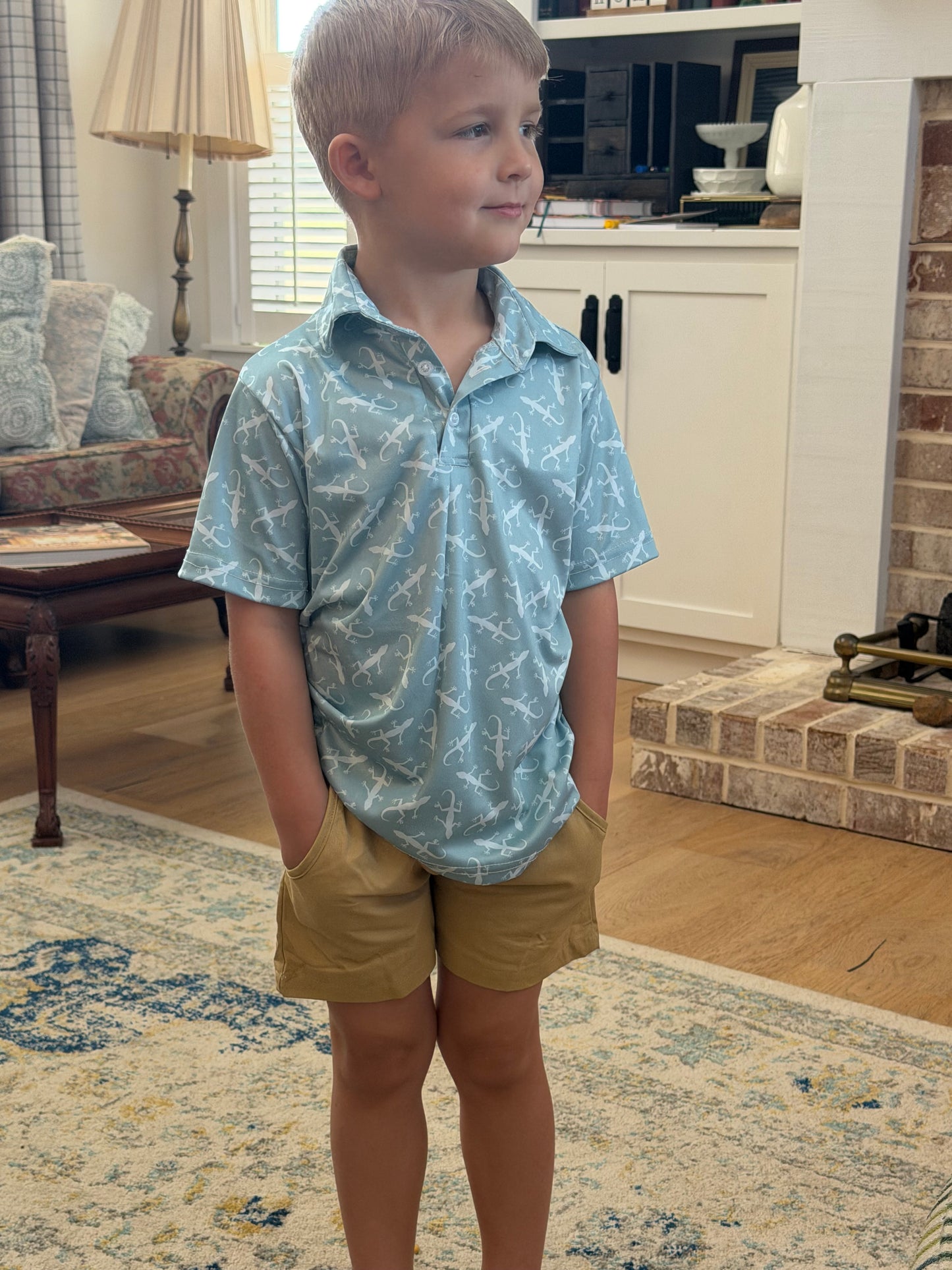 WayneGrady Lizard Polo - Dad Match Option