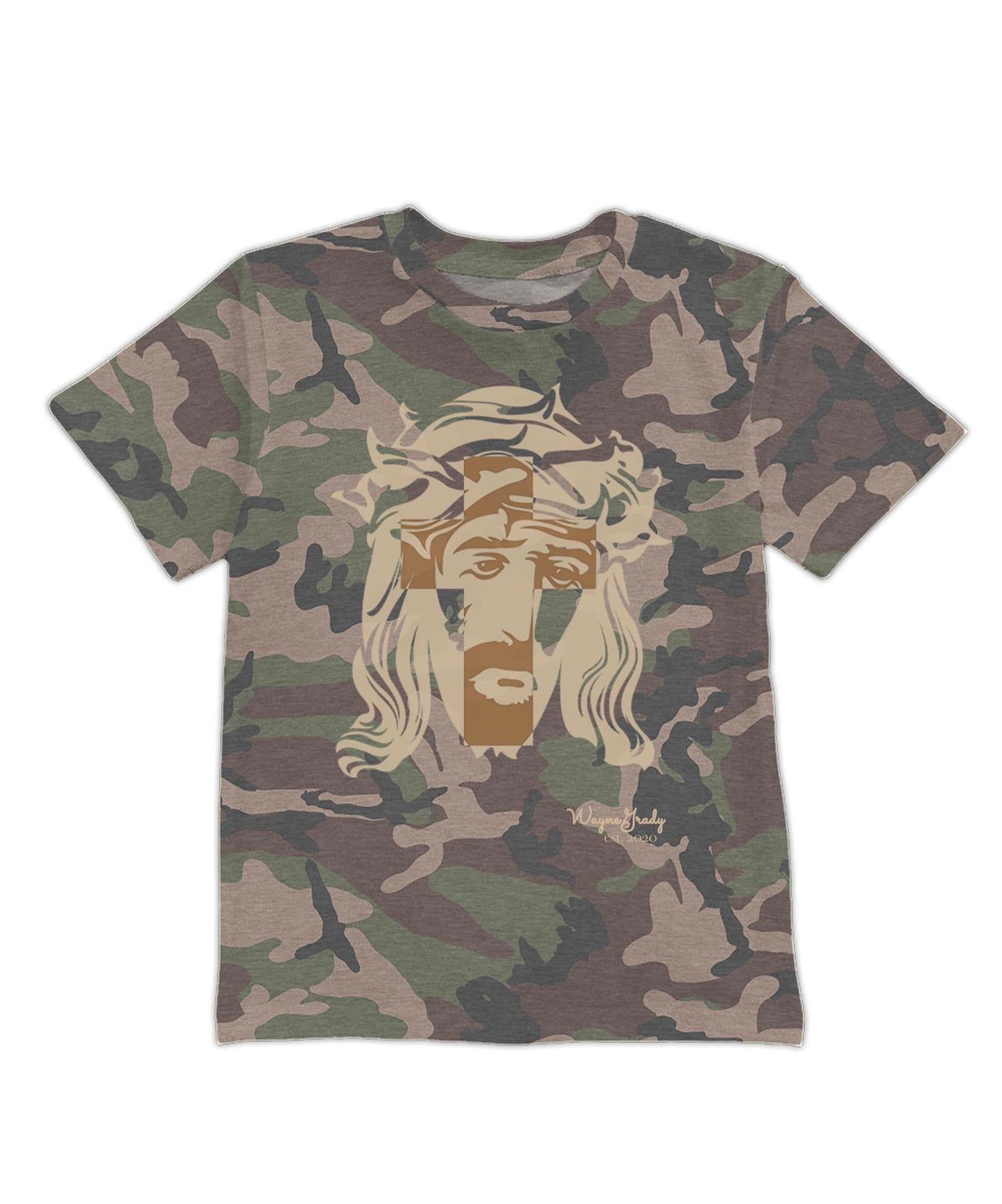 PREORDER - WayneGrady Camo Jesus