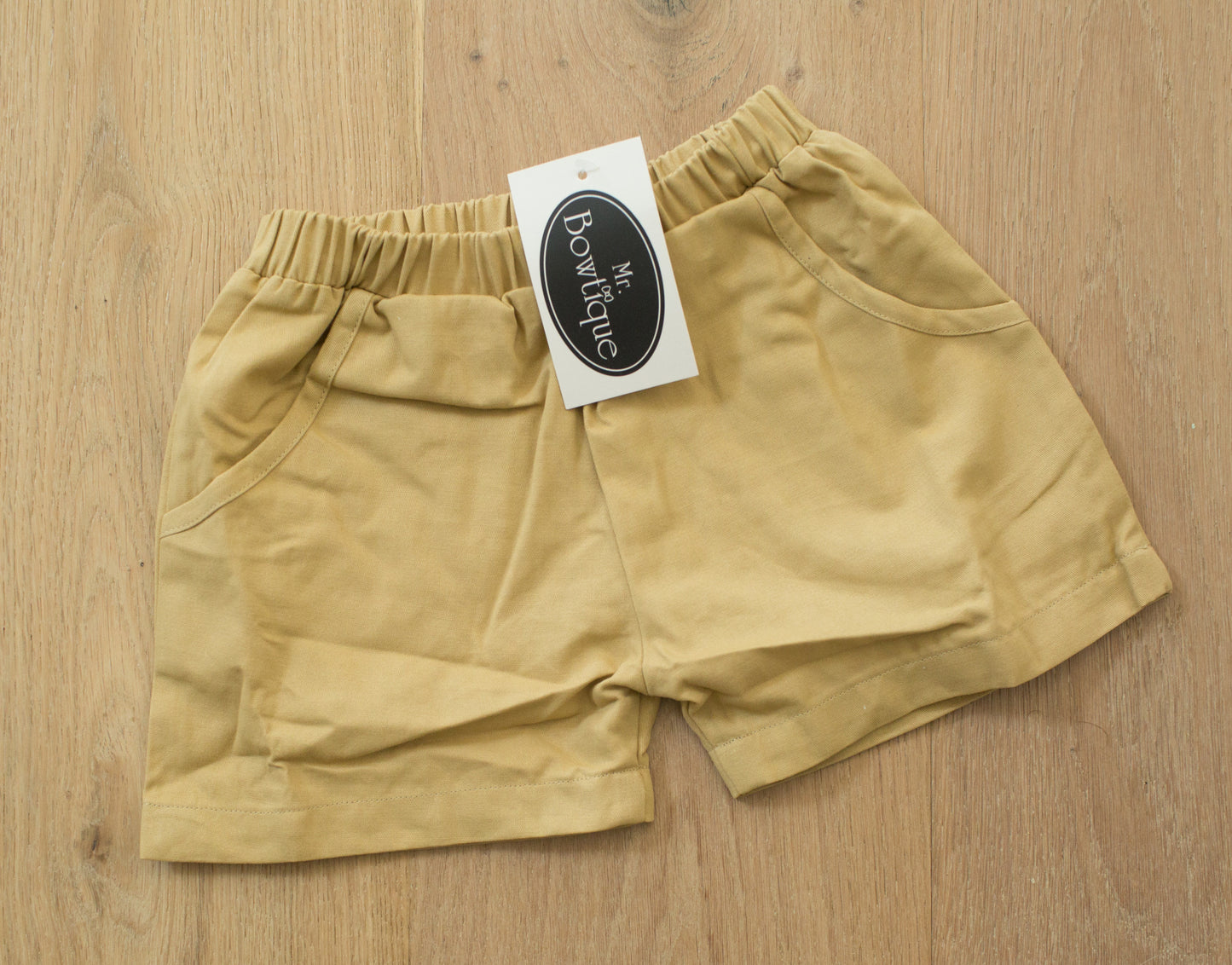 Pull-on Shorts straw khaki