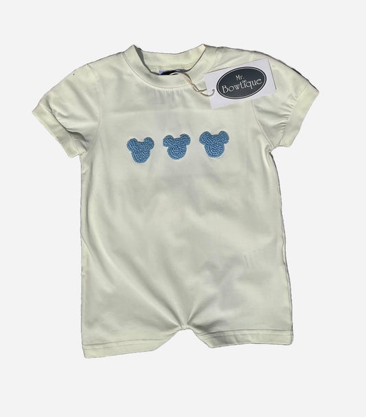 French Knot Mouse Romper