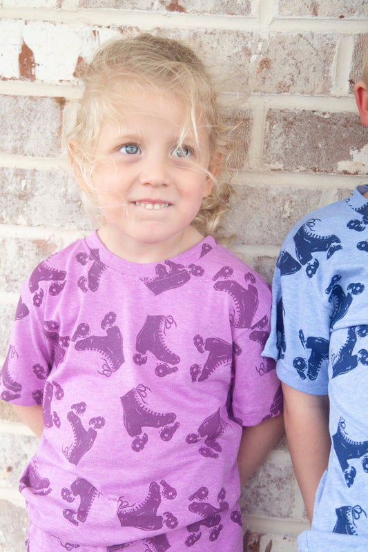 WayneGrady Kids Vintage Roller Skate Shirt