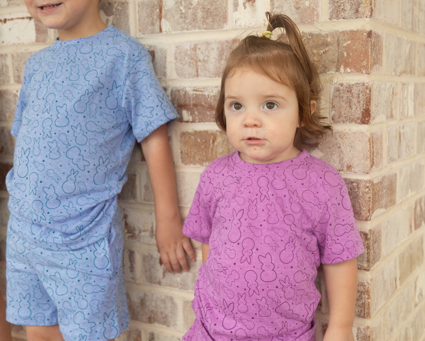 WayneGrady Some Bunny Loves You Short Set - Boy and Girl Options