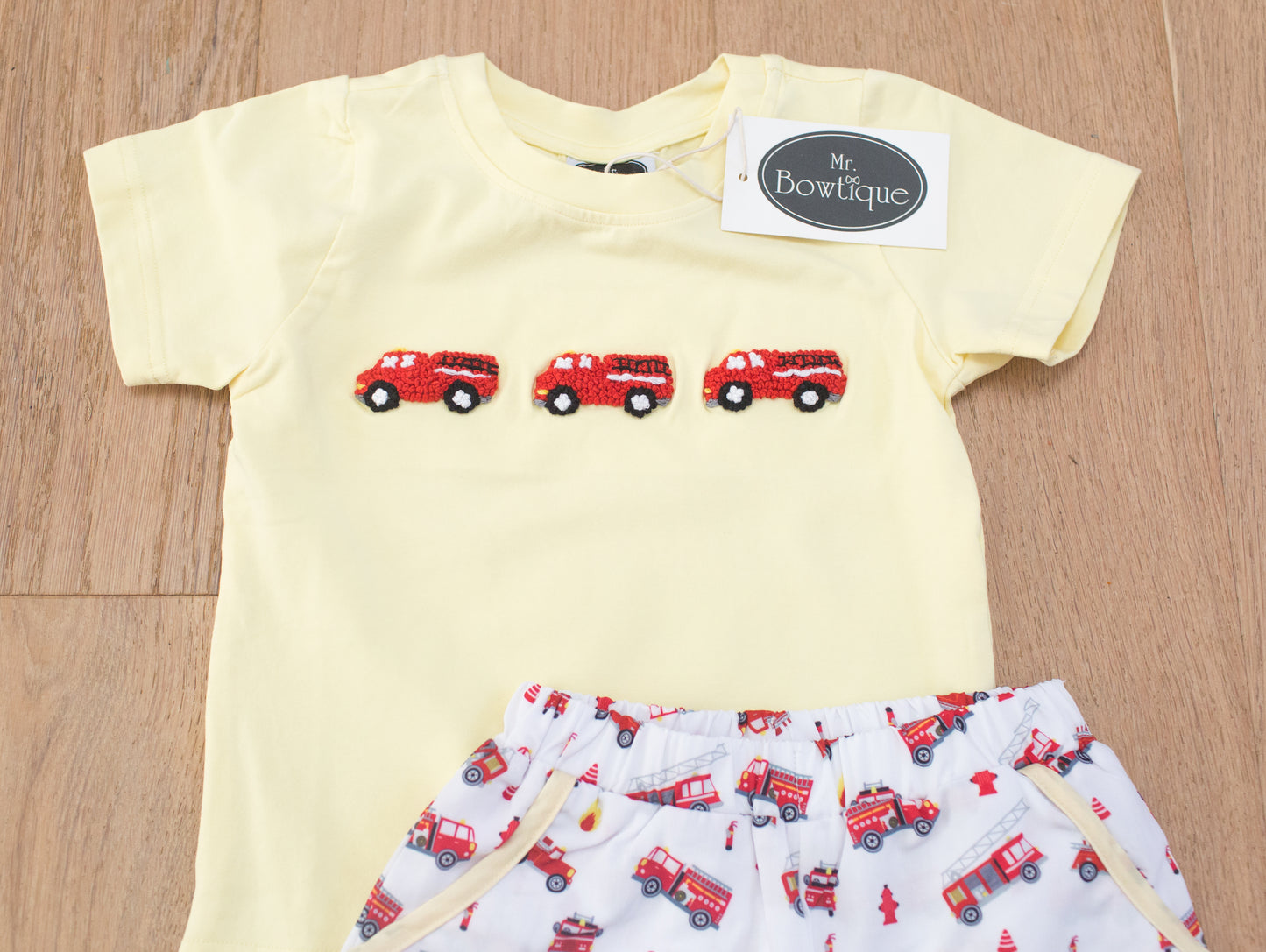 French Knot Fire Truck Set