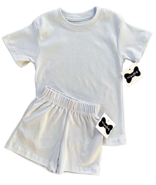 Wayne Grady light blue Short Set