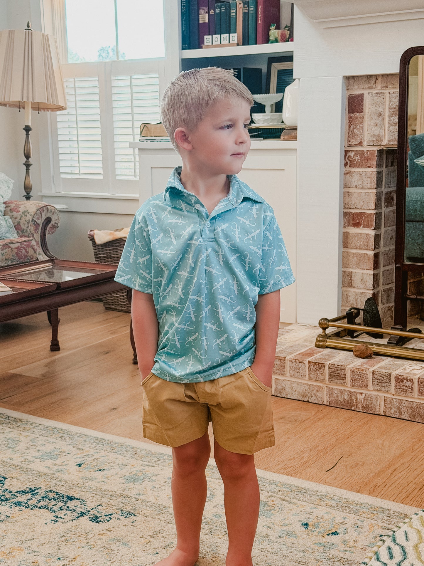 WayneGrady Lizard Polo - Dad Match Option