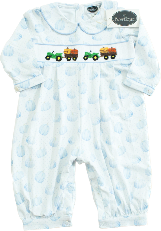 Boy Pumpkin Romper