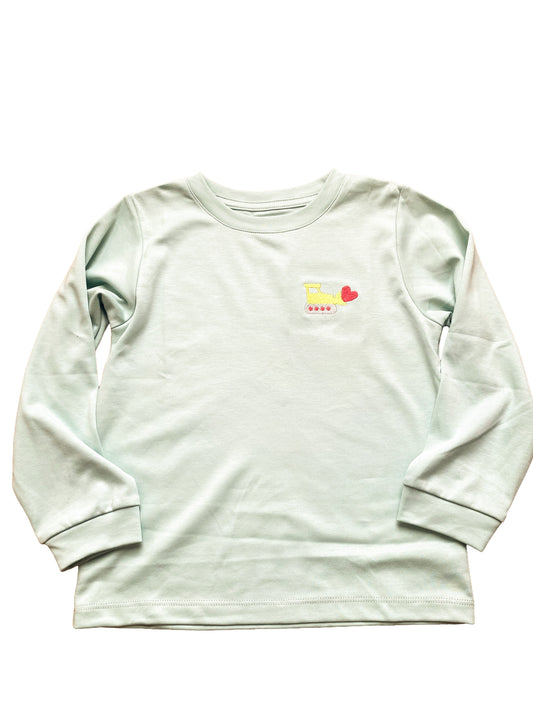 Pima long sleeve construction love