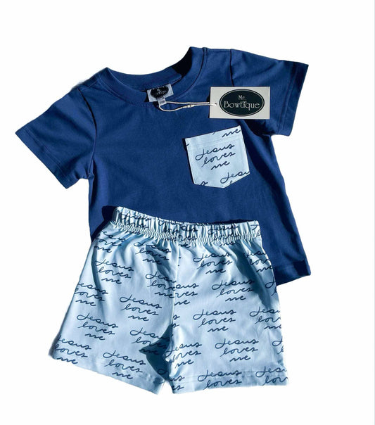 Jesus Loves Me short set