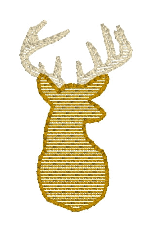 Embroidered Deer