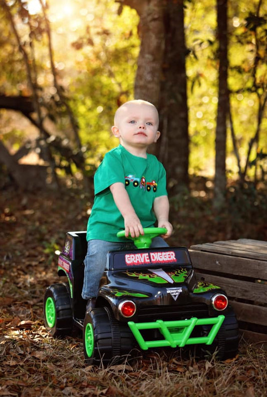 Monster Truck Knit Shirt