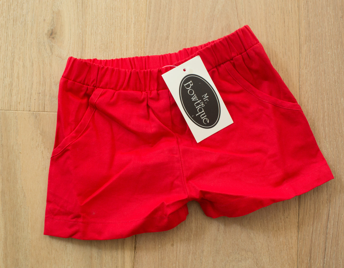 Pull-On Shorts Red